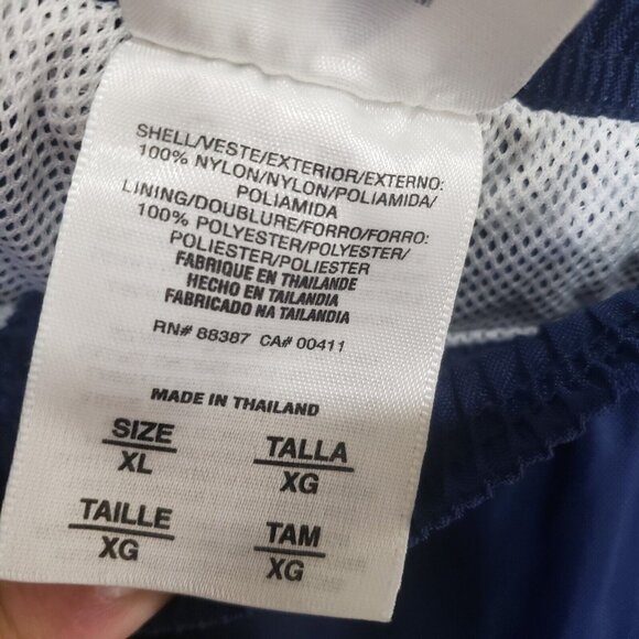 Adidas Pants Mens Extra Large Blue Jogger Track Pants Warm Up Logo Vintage - Picture 3 of 7